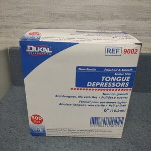 Crafting Sticks Jumbo Wood Tongue Depressors 6in 500pc Box/ 2.8 Pounds